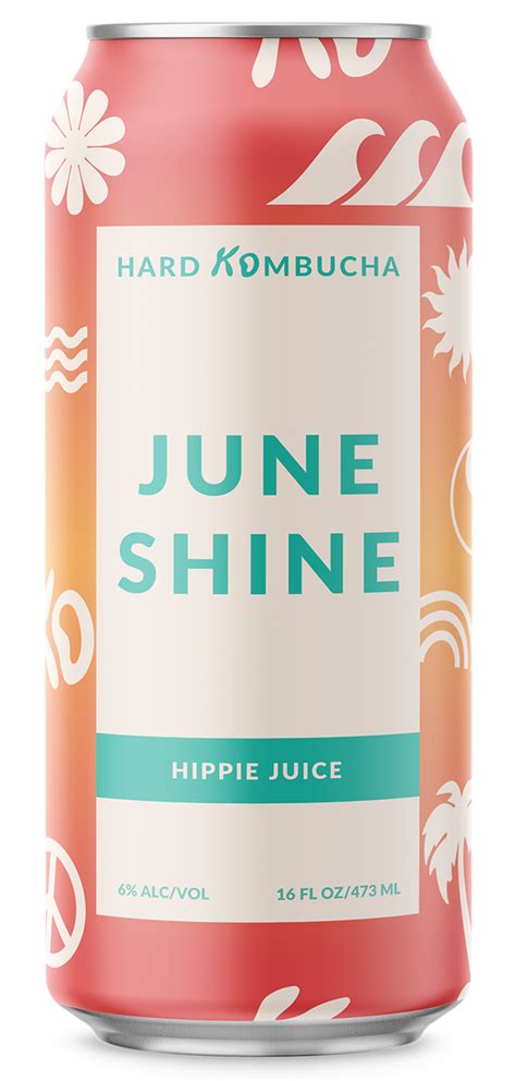 hippie juice juneshine|Juneshine Kombucha